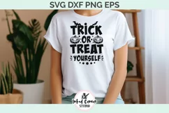 Trick or Treat Yourself Halloween SVG DXF PNG EPS Product Image 3