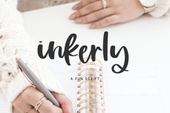 Inkerly Script Product Image 1