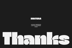 Inktera - Bold Inktrap Font Product Image 12