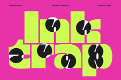 Inktera - Bold Inktrap Font Product Image 4