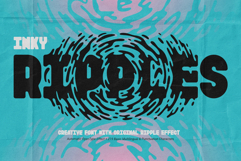 Inky Ripples - Creative Font Product Image 1