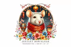 Chinese Zodiac Rat, Chinese Astrology New Year 2025 Product Image 1