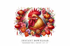 Chinese Zodiac Rooster, Chinese Astrology New Year 2025 Product Image 1