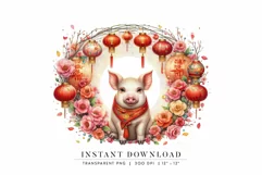 Chinese Zodiac Pig, Chinese Astrology New Year 2025 Product Image 1