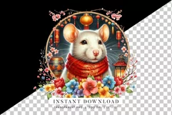 Chinese Zodiac Rat, Chinese Astrology New Year 2025 Product Image 2