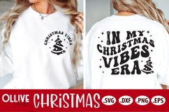 In My Christmas Vibes Era SVG | Christmas SVG Product Image 1