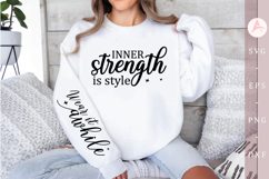 Inner strength is style Sleeve SVG Product Image 1