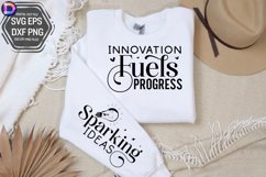 Innovation Fuels Progress Sleeve SVG, Entrepreneur SVG Product Image 3