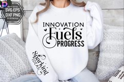 Innovation Fuels Progress Sleeve SVG, Entrepreneur SVG Product Image 2