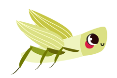 Cute Bugs Clipart , Hand Drawn Insects Graphics Product Image 3