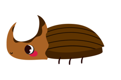 Cute Bugs Clipart , Hand Drawn Insects Graphics Product Image 6