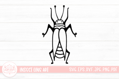 Insect Clipart SVG Cut File | Animal Insects Coloring Book Product Image 1