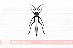 Insect Clipart SVG Cut File | Animal Insects Coloring Book Product Image 1