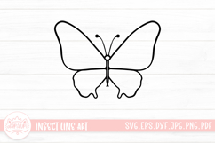 Insect Clipart SVG Cut File | Animal Insects Coloring Book Product Image 1
