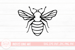 Insect Clipart SVG Cut File | Animal Insects Coloring Book Product Image 1