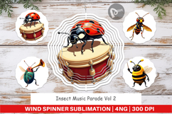 Wind Spinner Insect Music Parade Product Image 1