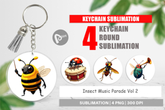Keychain Insect Music Parade Product Image 1