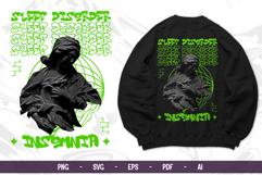 Sleep Disorder Insomnia | Graffiti Streetwear SVG PNG EPS AI Product Image 1