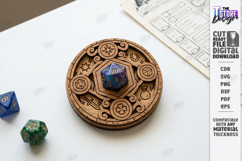 RPG Bardic Inspiration Token Laser Cut | Tabletop Gaming SVG Product Image 7