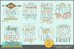 Inspirational Floral Clipart Bundle Product Image 4