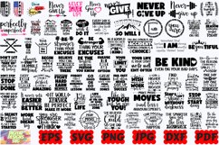 Inspirational SVG | Motivational SVG | Positive Quotes SVG Product Image 1