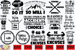 Inspirational SVG | Motivational SVG | Positive Quotes SVG Product Image 3