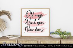 Inspirational Home Sign SVG PNG EPS DXF Motivational Quote Product Image 2