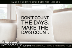 Positive Inspirational Quote SVG Motivational T-shirt Design Product Image 1