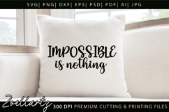 Positive Inspirational Quote SVG Motivational T-shirt Design Product Image 2