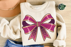 Valentine Coquette Bow Sublimation PNG Design Product Image 3