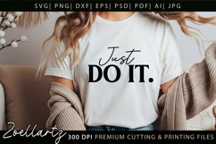 Do It Yourself T-shirt Inspirational Motivational Quote SVG Product Image 2