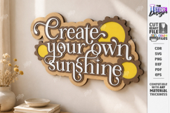 Inspirational Quotes Laser Cut | 3D Wall Decor | Wall Art Product Image 1