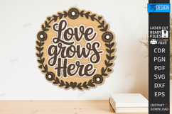 Inspirational Quotes Decor Laser Cut Bubdle | Wall Art SVG Product Image 6