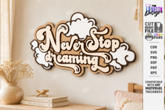 Wooden Inspirational Quotes Laser Cut Bundle | 3D Wall Decor Product Image 11