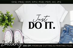 Do It Yourself T-shirt Inspirational Motivational Quote SVG Product Image 3
