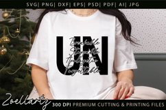 Unbreakable Unstoppable Unapologetic Inspirational Quote SVG Product Image 1