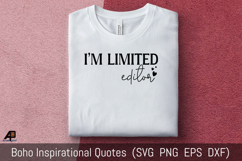Boho Inspirational Quotes SVG PNG Product Image 1