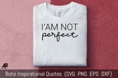 Boho Inspirational Quotes SVG PNG Product Image 1