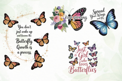 Inspirational Quotes Butterflies PNG Product Image 1