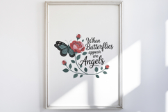Inspirational Quotes Butterflies PNG Product Image 2