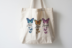 Inspirational Quotes Butterflies PNG Product Image 3