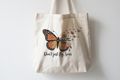 Inspirational Quotes Butterflies PNG Product Image 3