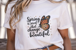 Inspirational Quotes Butterflies PNG Product Image 5