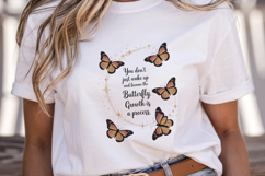 Inspirational Quotes Butterflies PNG Product Image 5