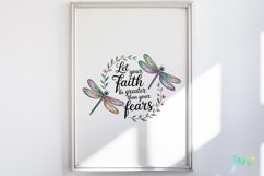 Inspirational Quotes Dragonfly PNG Product Image 2