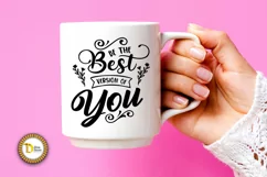 Be The Best Version Of You | Motivational Typography SVG Product Image 2