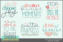 Inspirational Floral Clipart Bundle Product Image 10