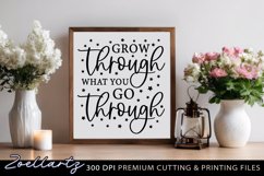 Positive Life Quote SVG Inspirational Motivational Sign SVG Product Image 1