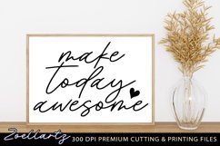 Inspirational Quote SVG Motivational Farmhouse Home Sign SVG Product Image 1