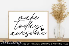 Inspirational Quote SVG Motivational Farmhouse Home Sign SVG Product Image 1